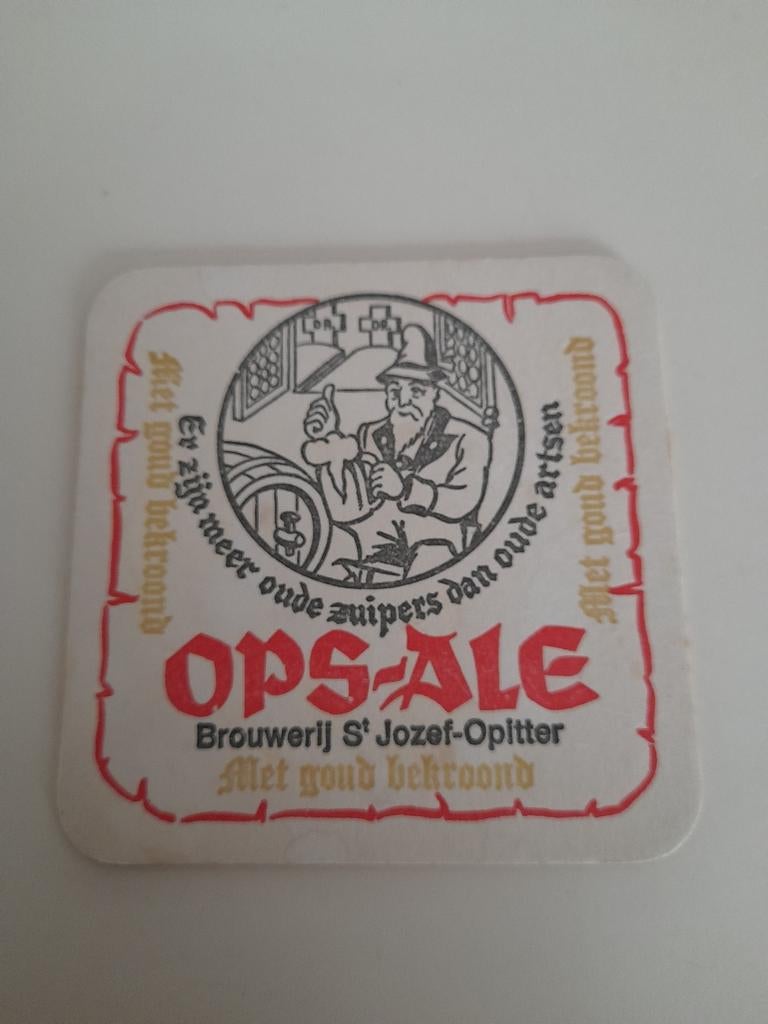 Bierviltje ops-ale, Ophalen of Verzenden