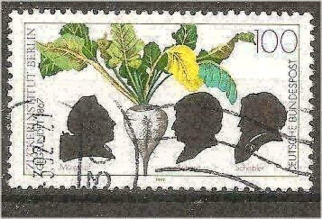 Allemagne Bundespost 1992 - Yvert 1426 - Institu du su (ST), Envoi, Affranchi
