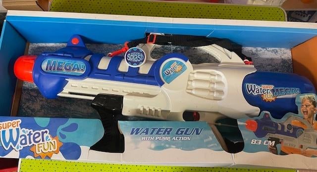 Waterpistool Mega Splash, Ophalen, Nieuw