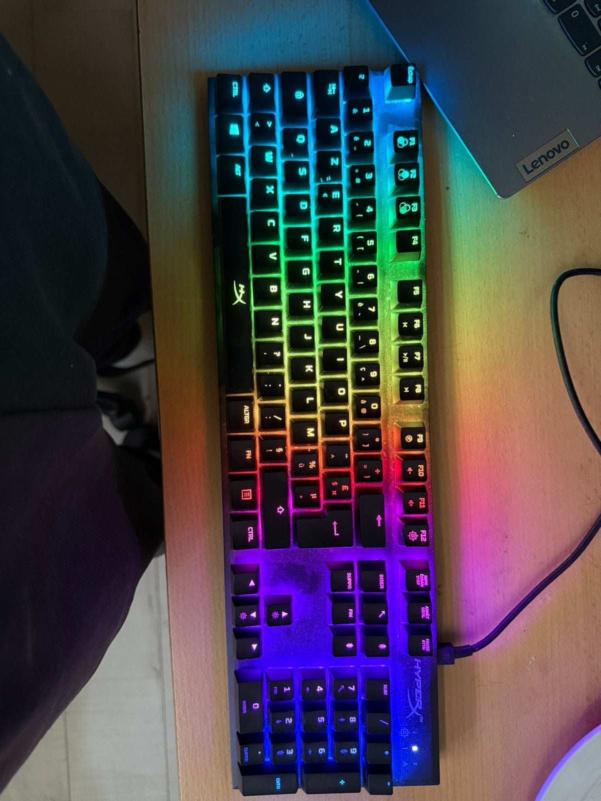 Toetsenbord Hyperx alloy fps rgb, Ophalen, Gaming toetsenbord, Azerty, Zo goed als nieuw