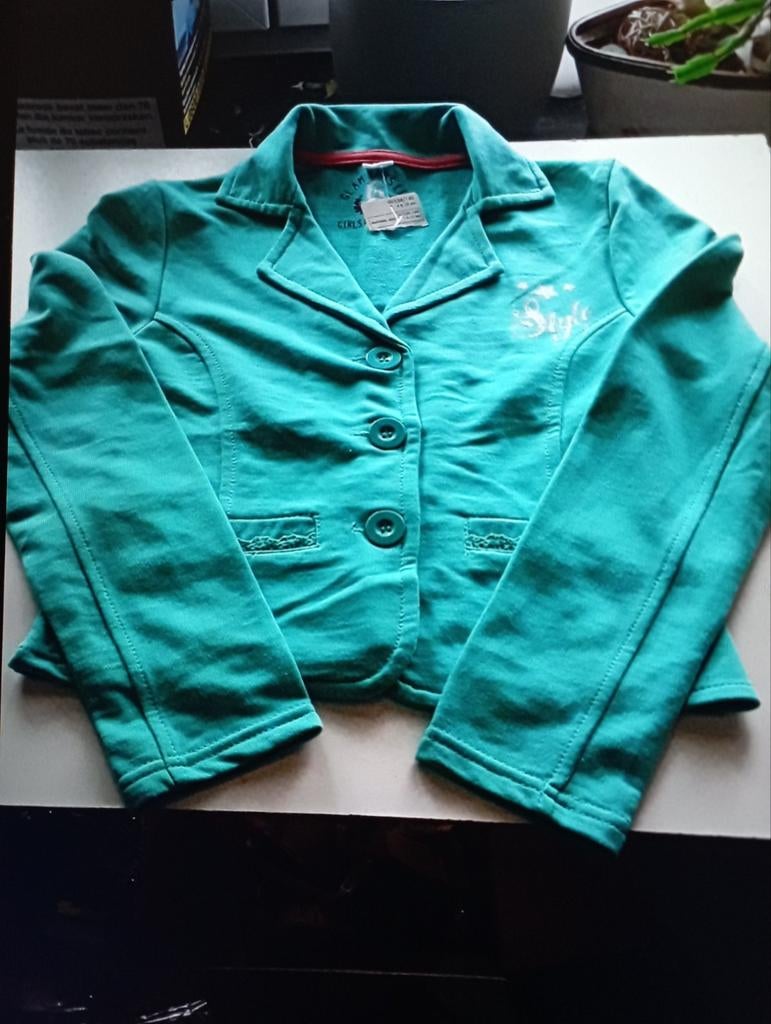 Nieuw met label. Jas van katoen. MAAT 133/140, Kinderen en Baby's, Kinderkleding | Maat 140, Ophalen of Verzenden