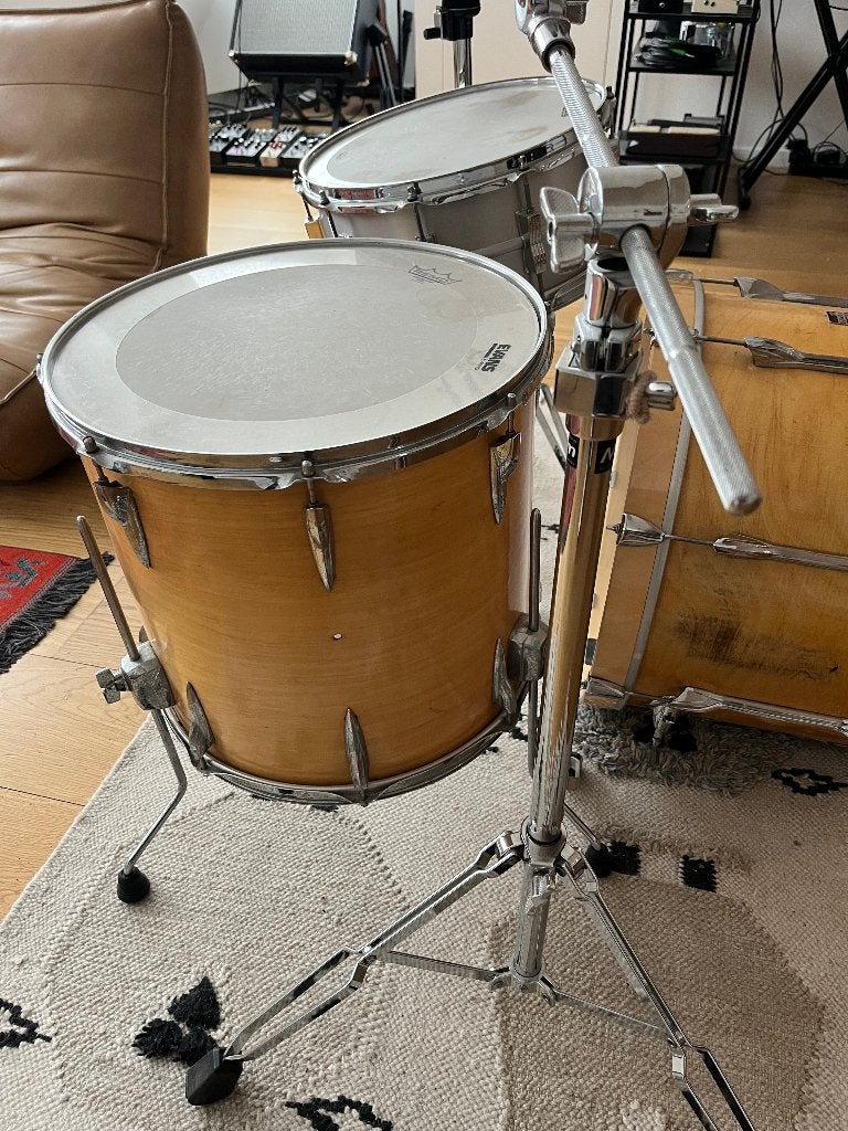 Batterie vintage Premier - grosse caisse et floor tom, Muziek en Instrumenten, Ophalen, Gebruikt, Premier