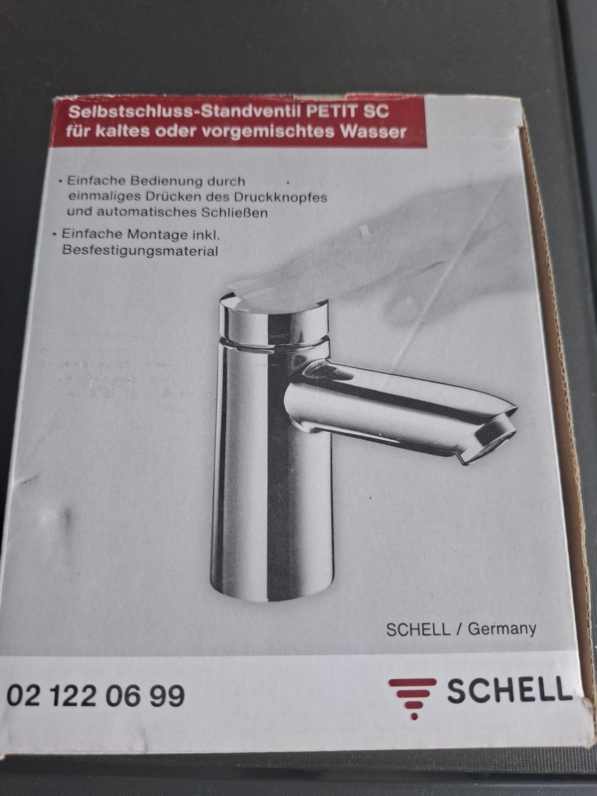 robinet temporisé chromé, Bricolage & Construction, Enlèvement, Neuf, Chrome, Robinet