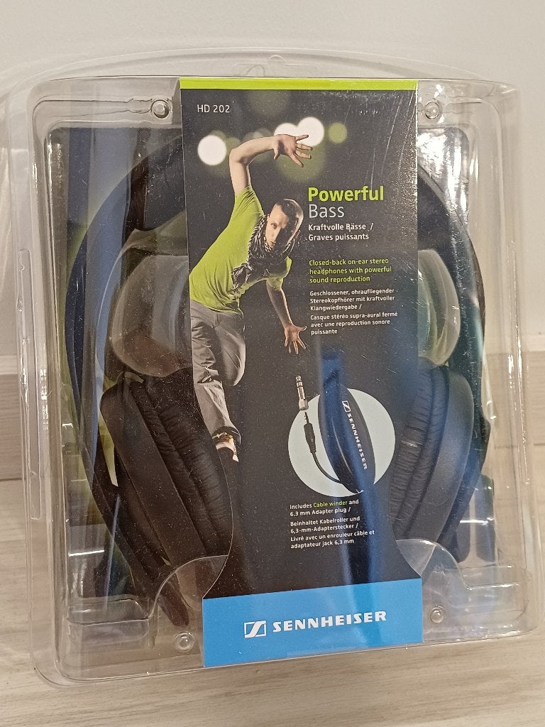 Sennheiser HD 202, Audio, Tv en Foto, Hoofdtelefoons, Ophalen, Sennheiser, Nieuw, On-ear