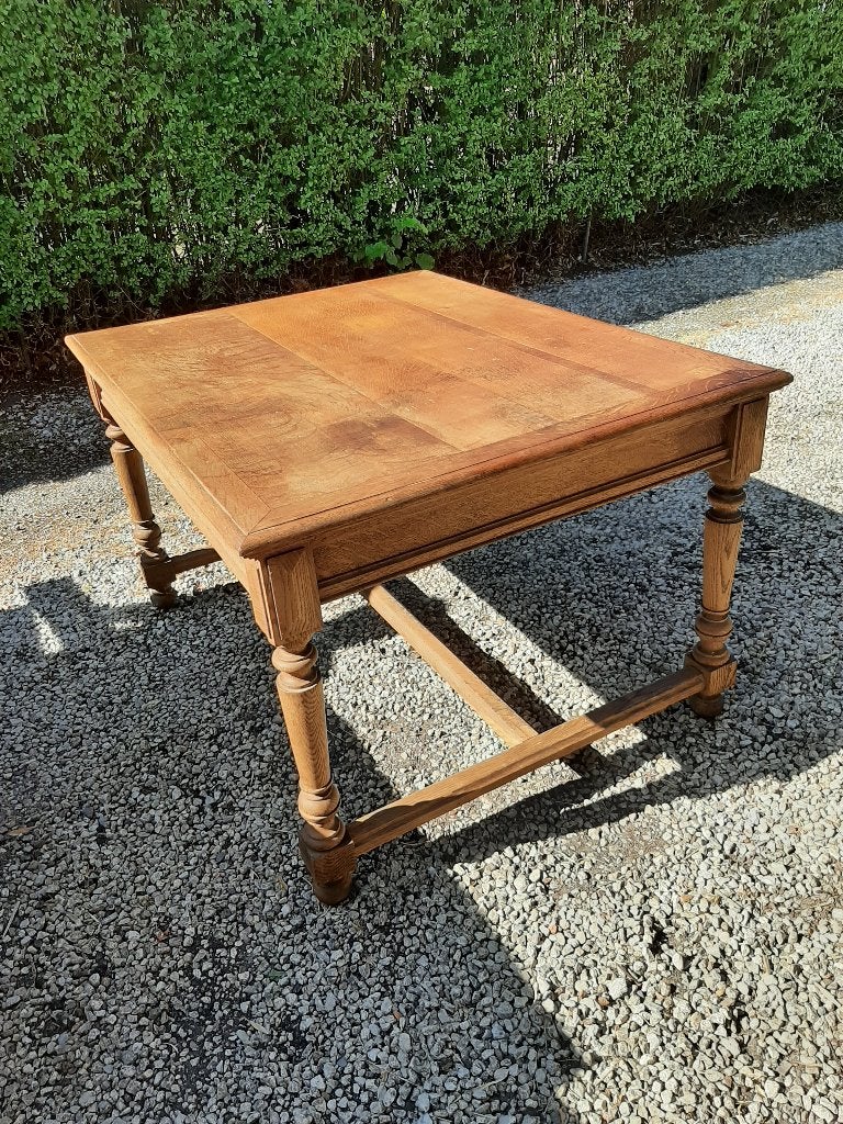 Massief eiken kloostertafel, Enlèvement