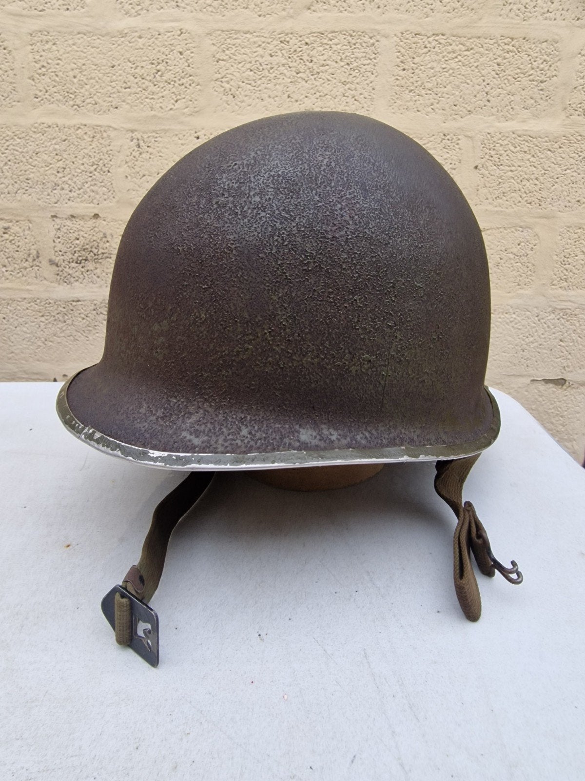 très belle coque de casque us ww2 originale, Enlèvement ou Envoi