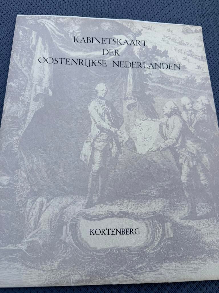 Vintage Kortenberg kabinetskaart Oostenrijkse Nederlanden, Ophalen of Verzenden, Zo goed als nieuw, Catalogus