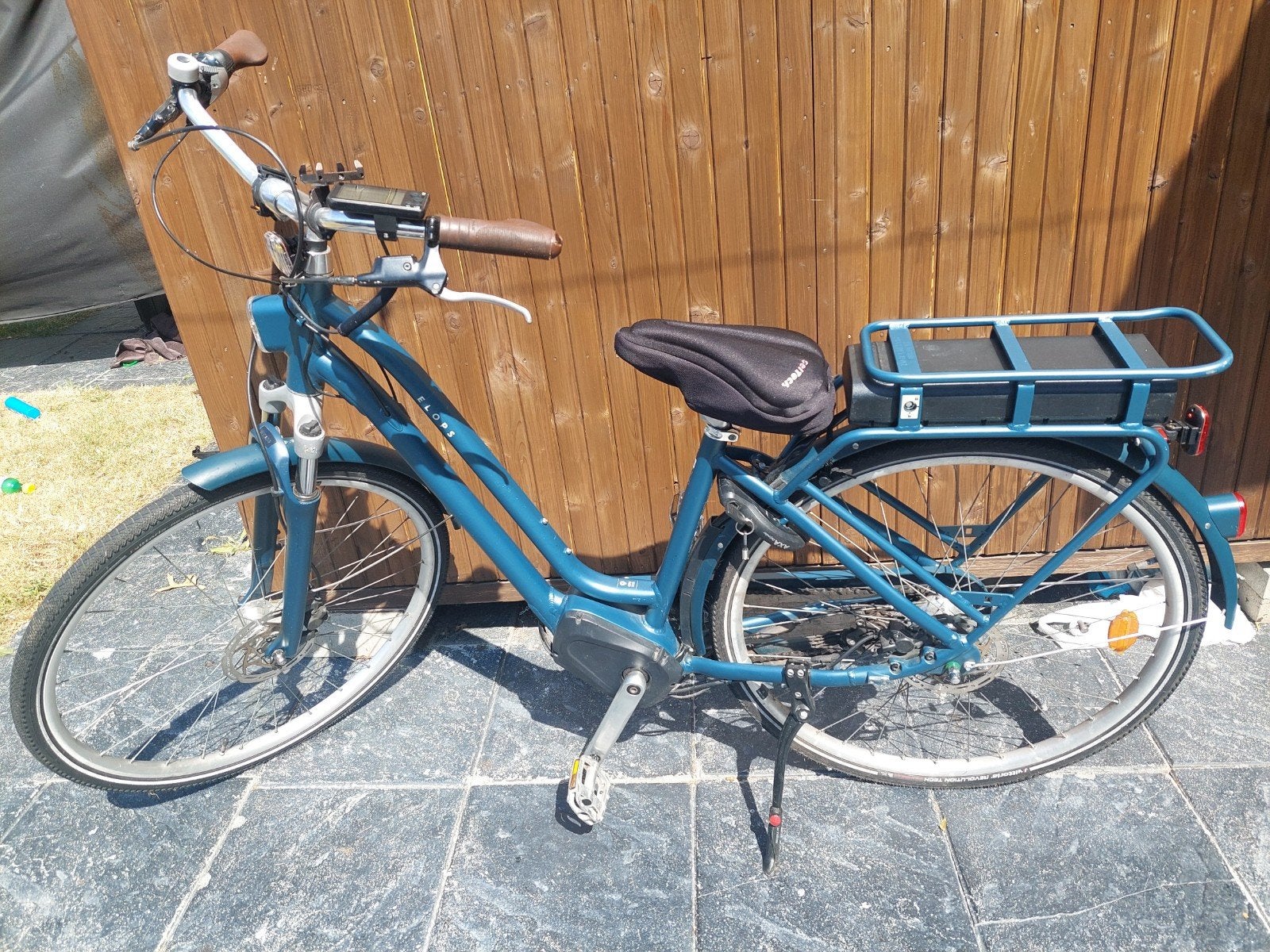 Elektrische fiets  elops classic 929E, Ophalen