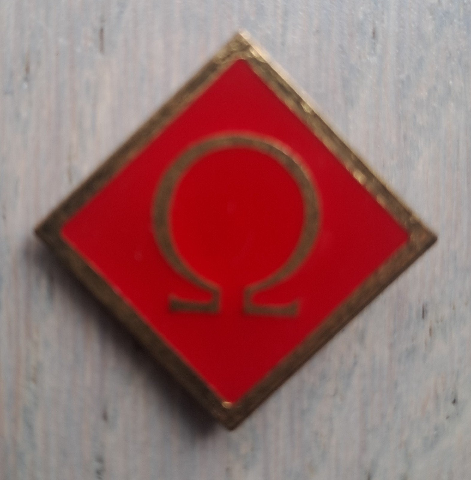 Omega-badge, All Arms, Koninklijke Koninklijke Militaire Sch, Ophalen of Verzenden