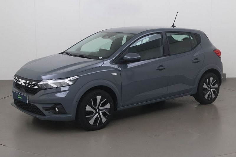 Dacia Sandero 1.0 tce expression cvt 91 AT, Autos, Argent ou Gris, Achat, Entreprise, Noir