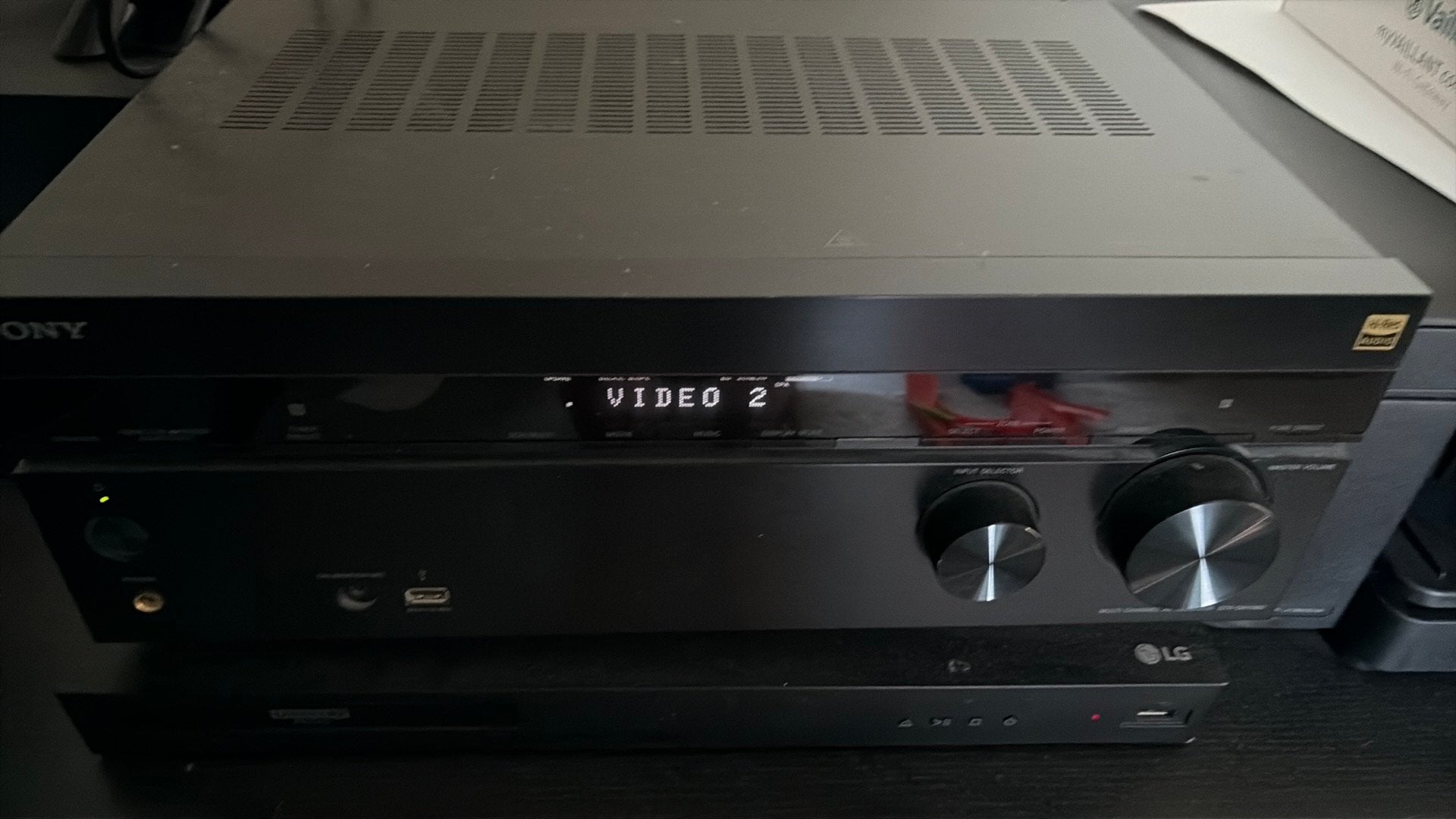 Sony STR-DN1080 receiver, Audio, Tv en Foto, Versterkers en Ontvangers, Ophalen, Gebruikt, Sony, 120 watt of meer