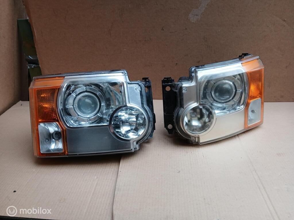 Koplamp Land Rover Discovery 3 III Bochtenverlichting Xenon, Land Rover, Ophalen of Verzenden, Gebruikt, Land Rover