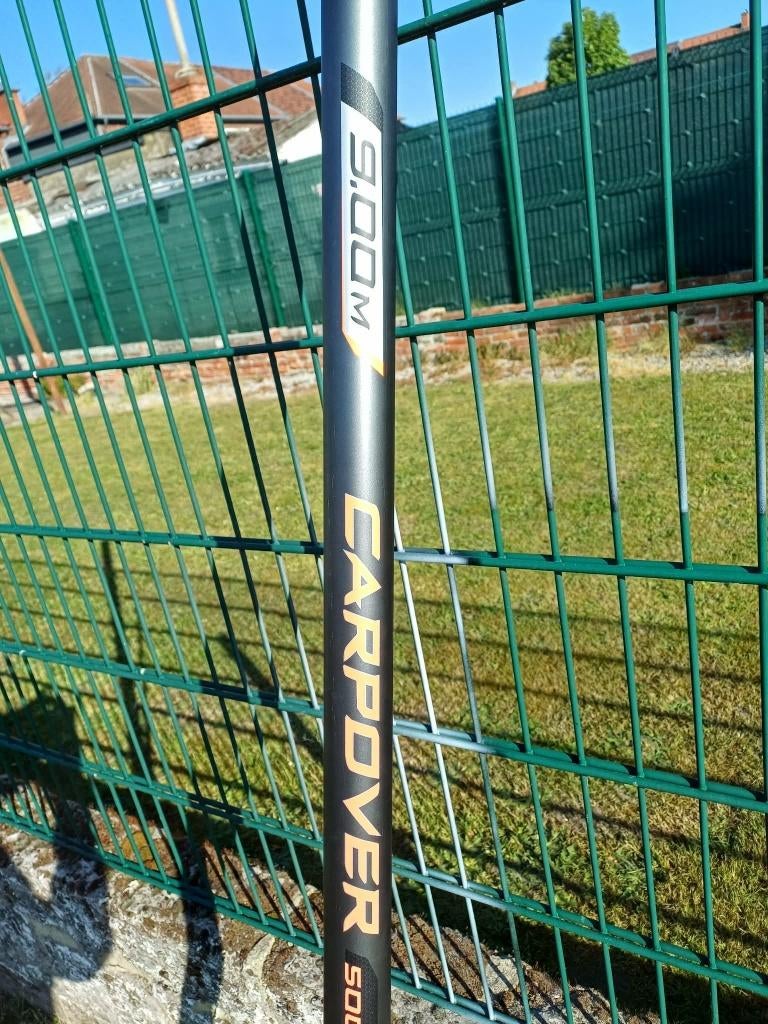 vend canne caperlan 9 m bien lire l annonce, Enlèvement, Utilisé, Ligne fixe