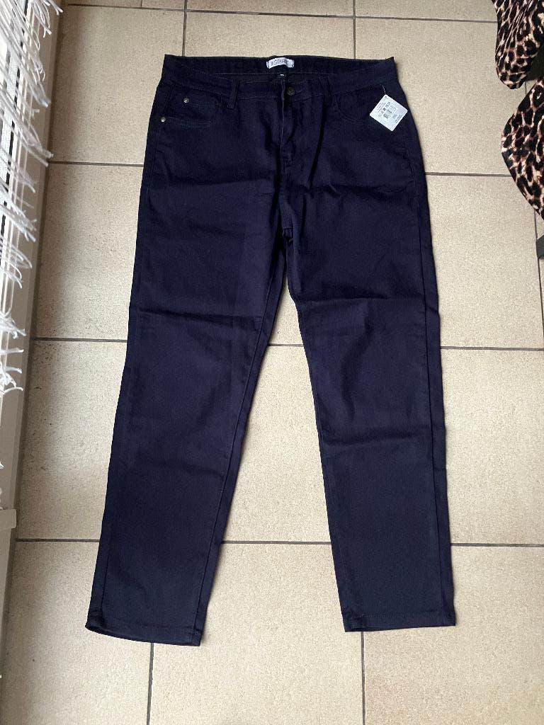 Nieuwe donkerblauwe spijkerbroek - Maat XL, Ophalen of Verzenden, Nieuw, Maat 46/48 (XL) of groter
