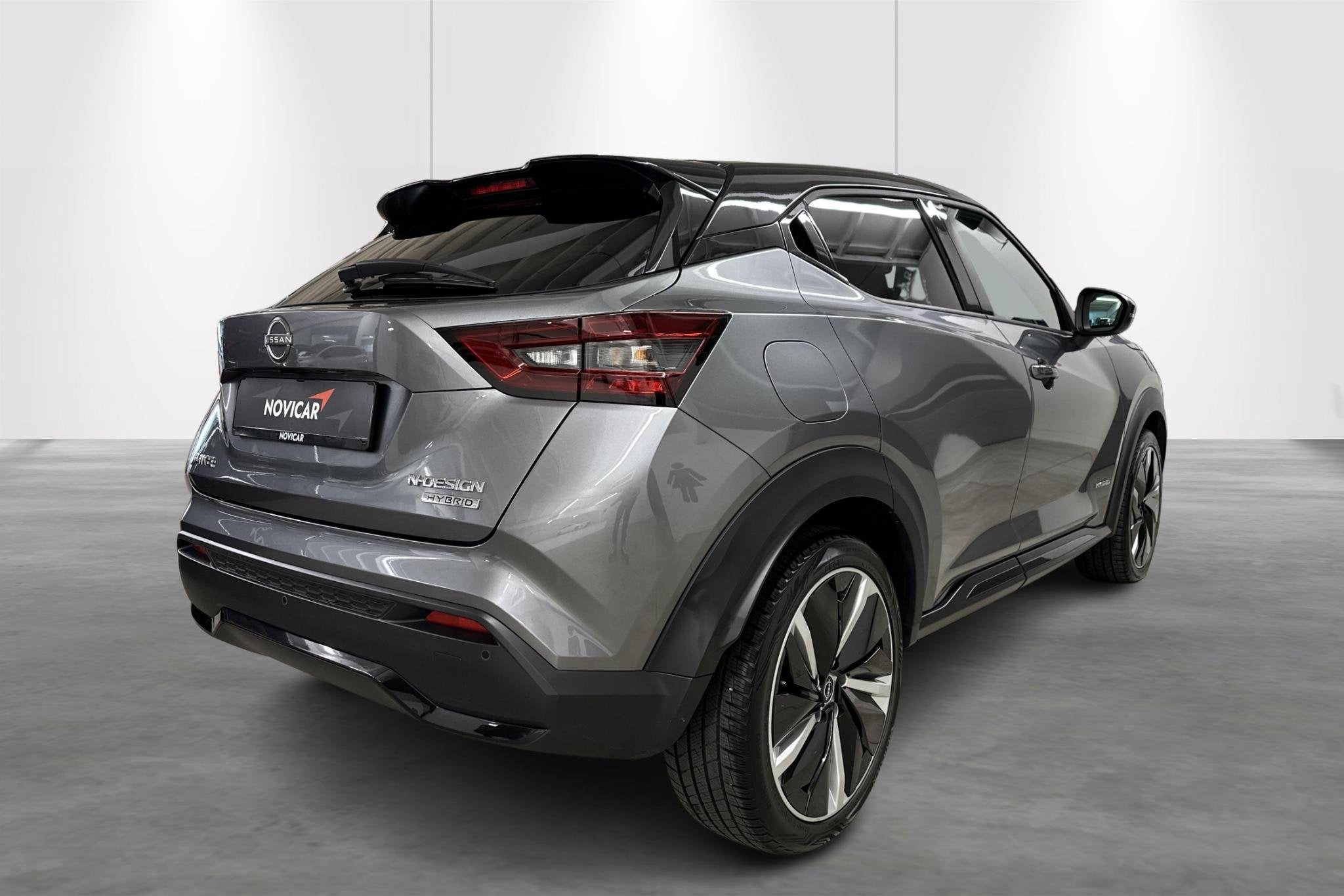 Nissan Juke 1.6 Hybrid 145 N-Design, Auto's, Nissan, Stof, Gebruikt, 750 kg, 4 cilinders