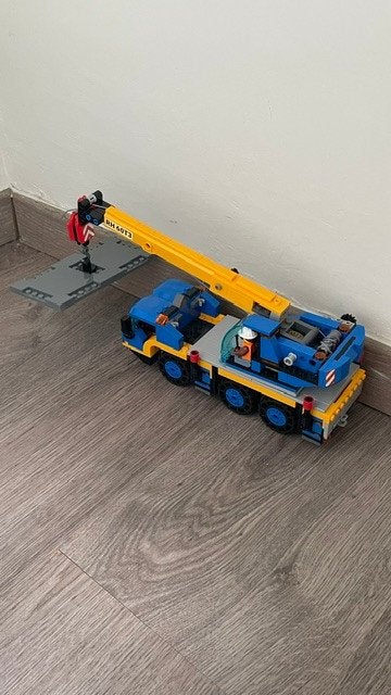 Lego city kraan - 60324, City, Lego, Ensemble complet, Comme neuf