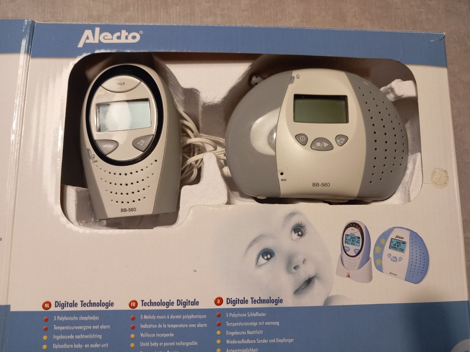 Babyfoon, Kinderen en Baby's, Ophalen, Camera