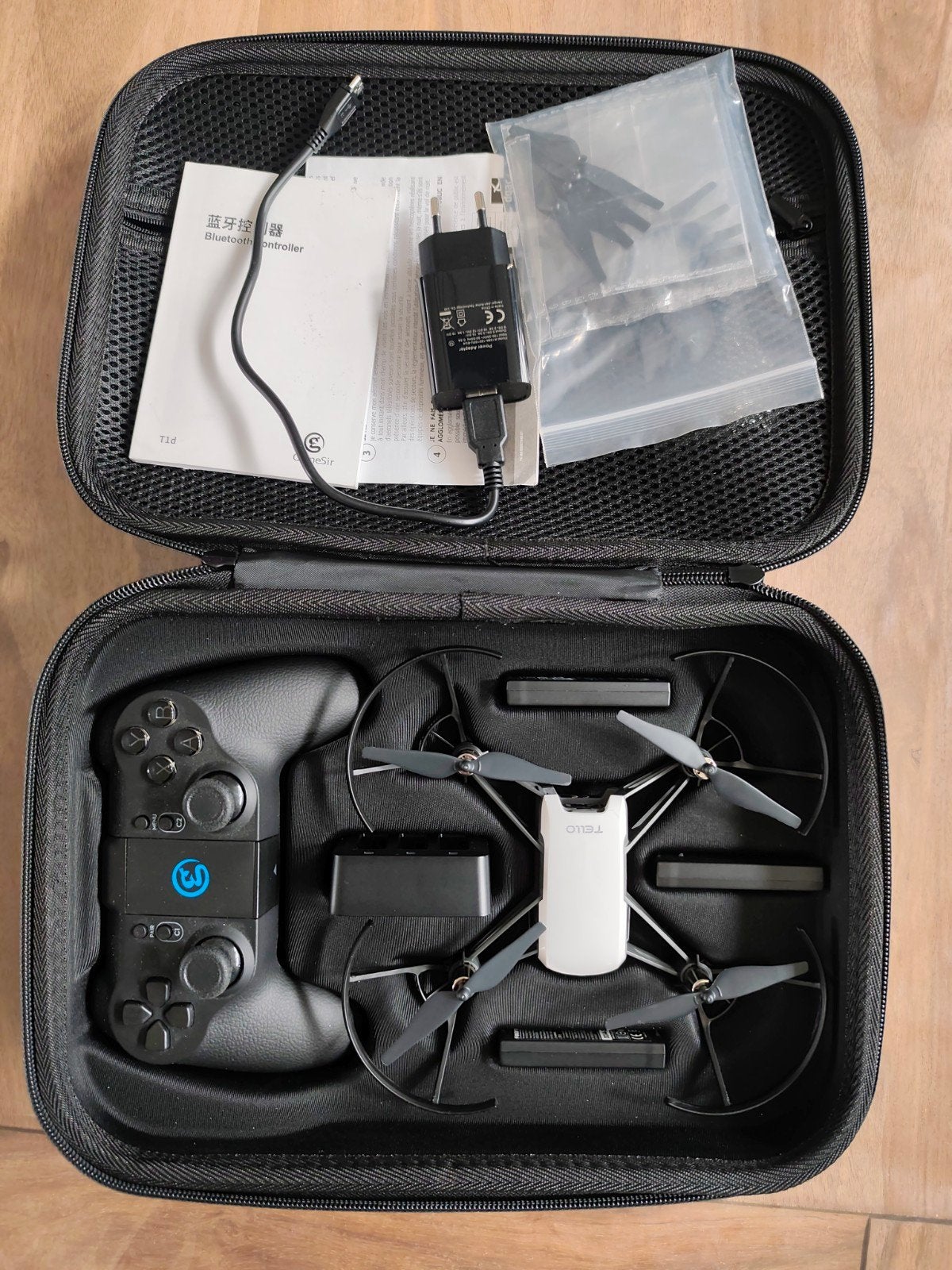 Tello Drone, Ophalen