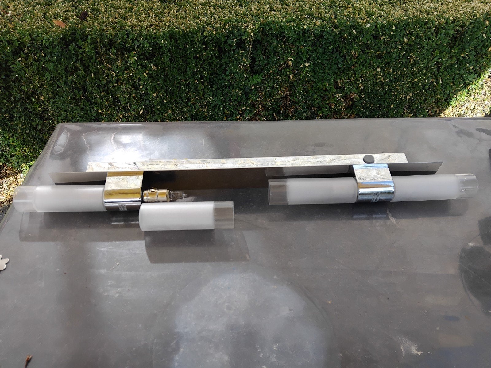 luminaire 4x G9. chromé, Enlèvement