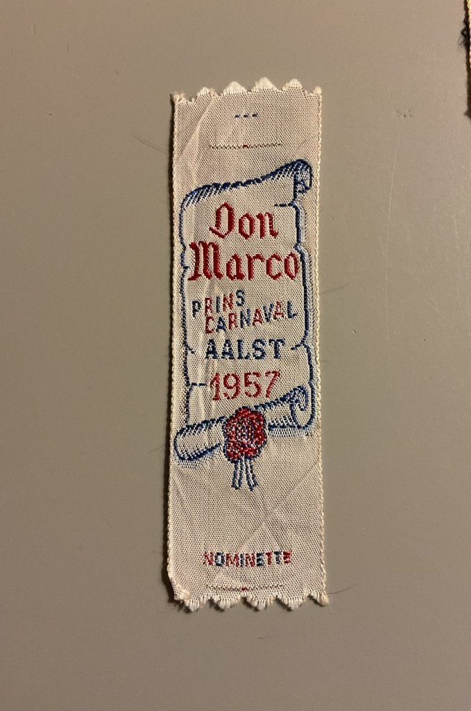 Aalst Carnaval Nominette 1957 Don Marco, Collections, Broches, Pins & Badges, Enlèvement