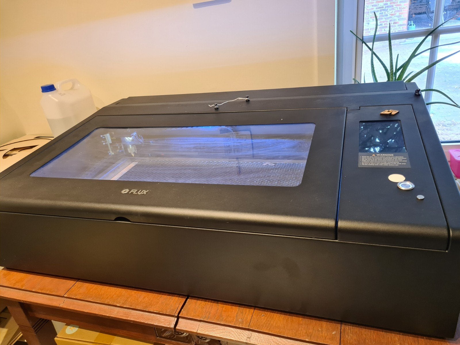 Flux Beambox Pro, Ophalen