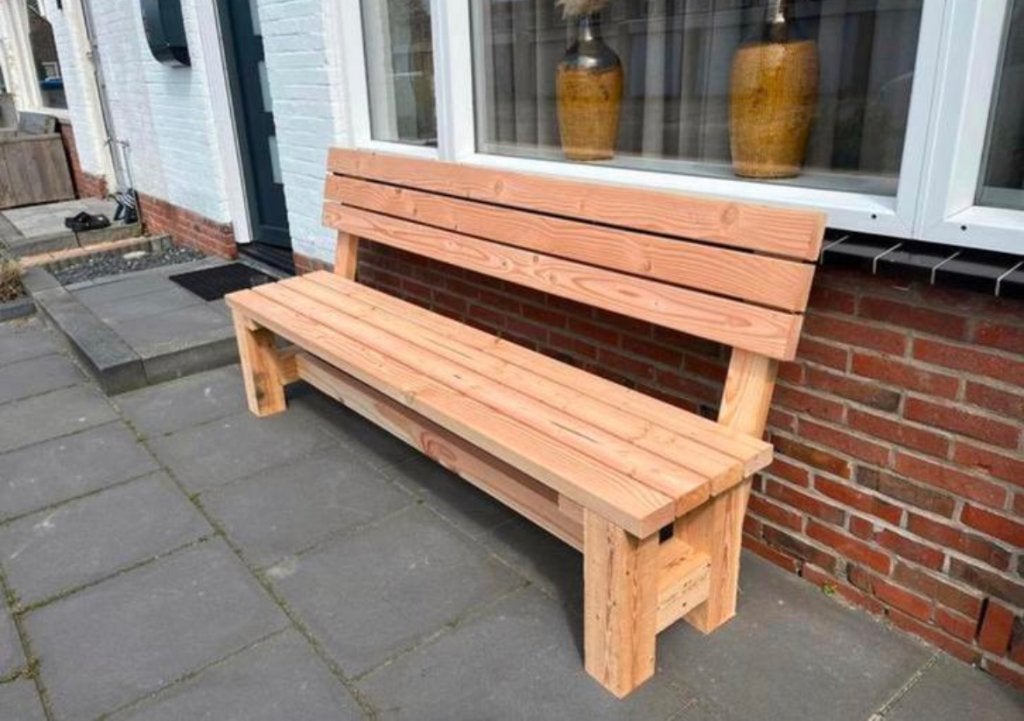 houten tuinbankjes - nieuw en thuisbezorgd, Jardin & Terrasse, Bancs de jardin, Enlèvement ou Envoi, Neuf, Bois