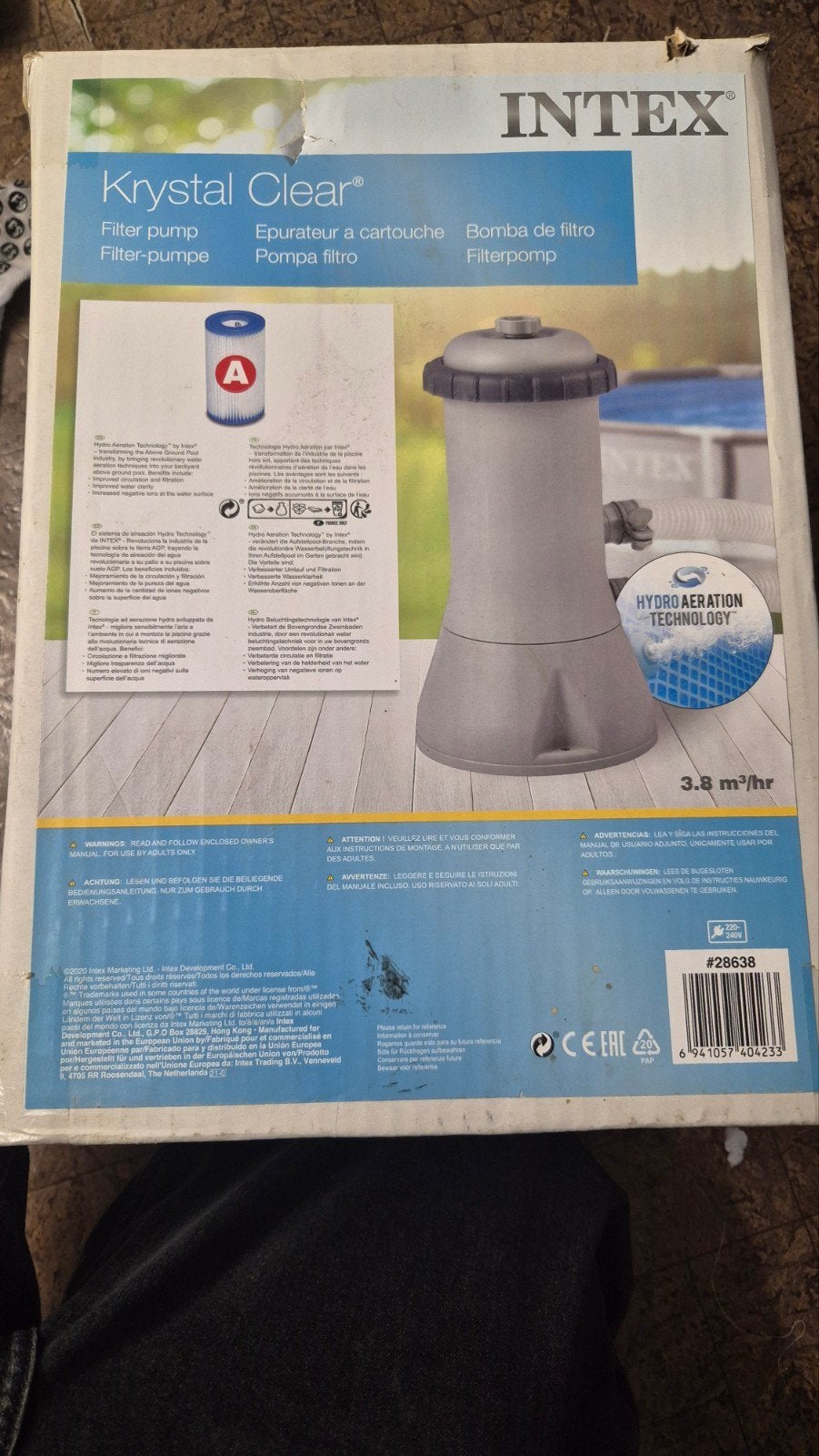 intex filterpomp 23638, Tuin en Terras, Ophalen