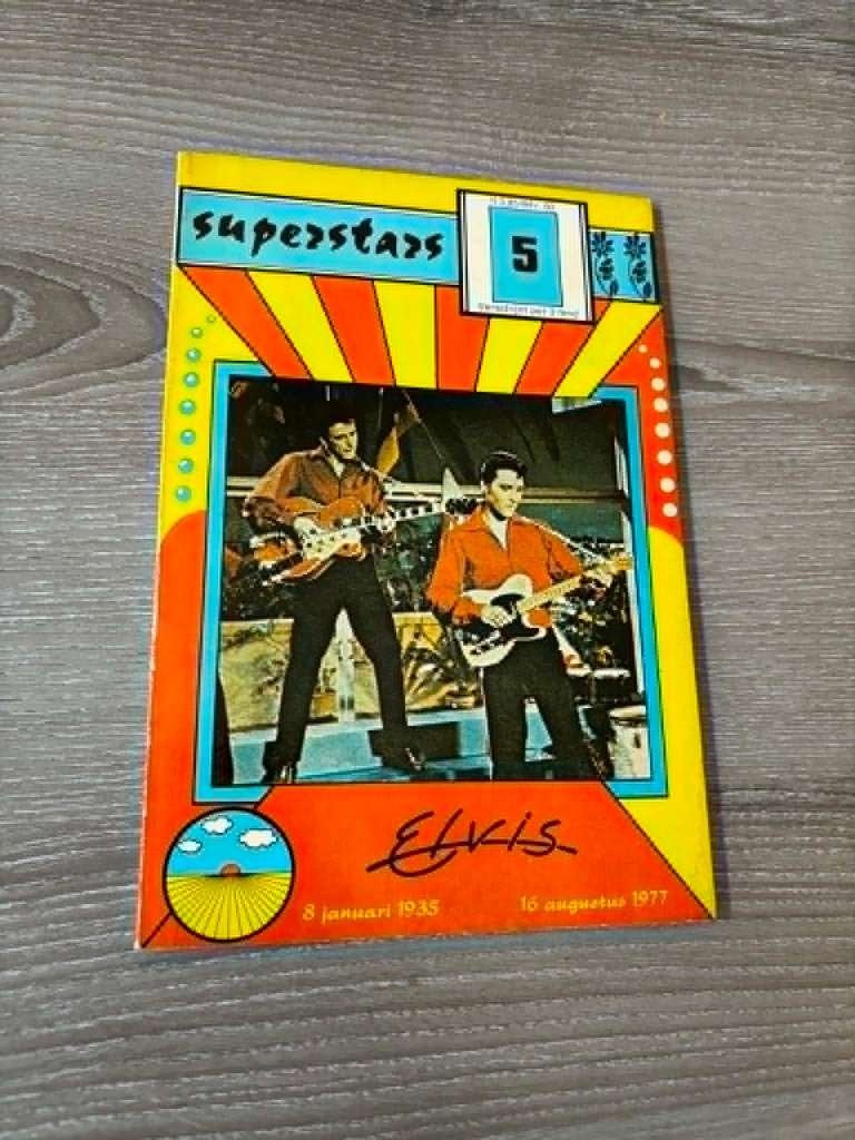 Elvis boek, Superstars. Mag weg voor slechts 5 euro., Livres, Musique, Enlèvement ou Envoi, Comme neuf, Artiste