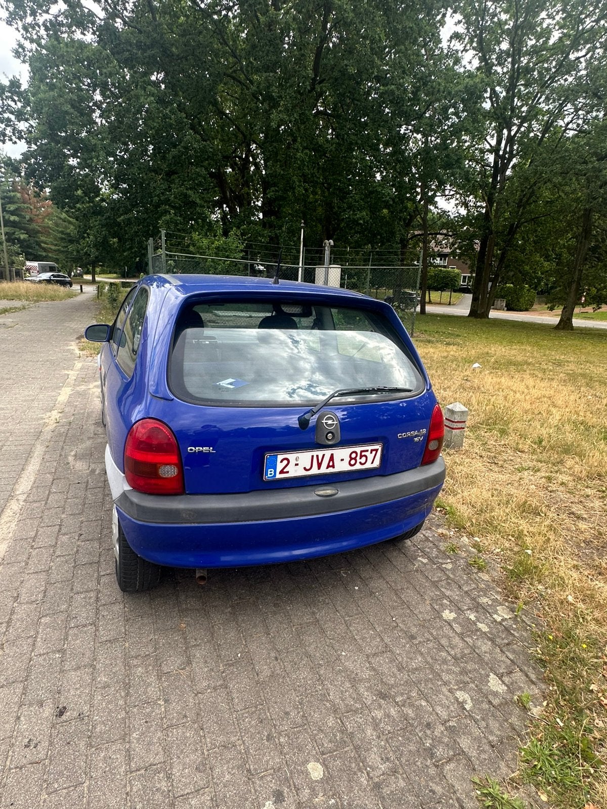 Opel corsa 1.7D, Automaat, Blauw, Bedrijf, Corsa