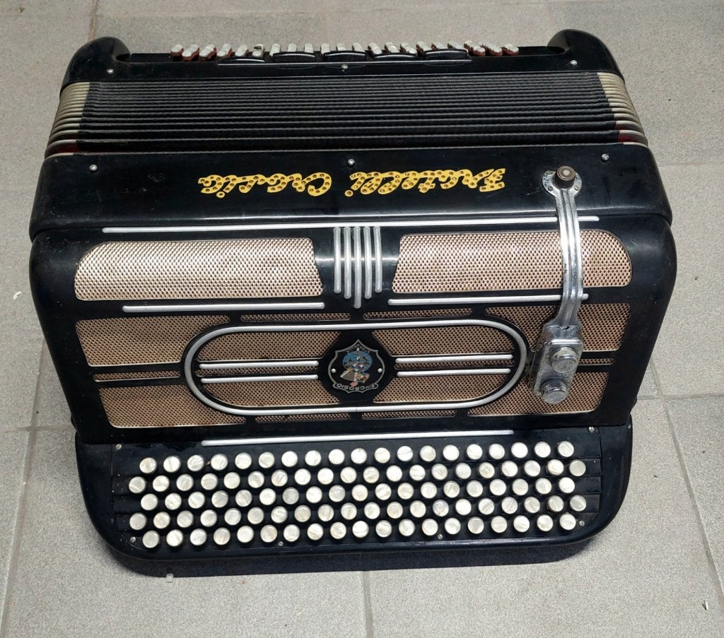Accordéon Fratelli Crosio., Autres marques, Enlèvement, Utilisé, 120 basses