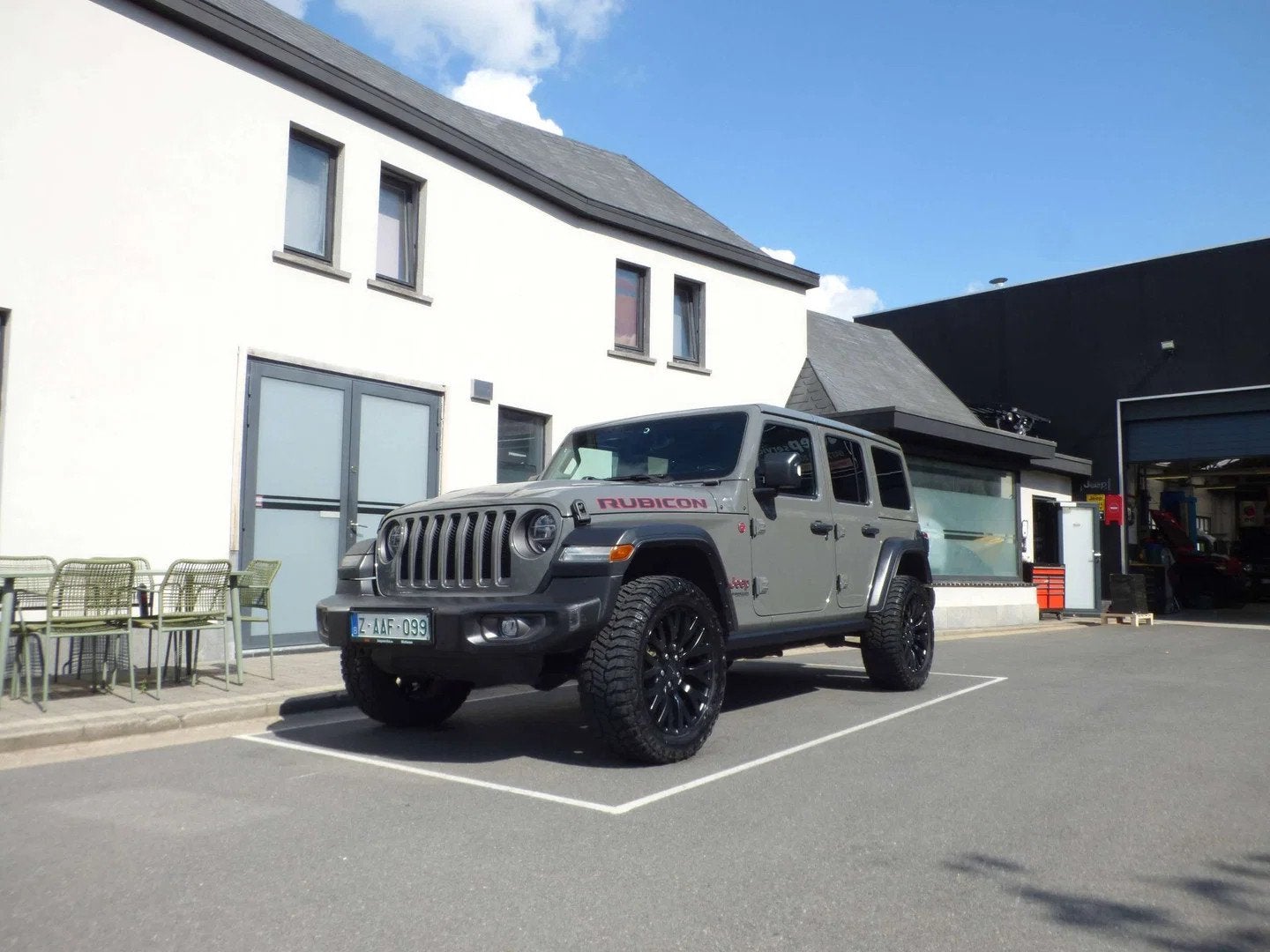 Jeep Wrangler Wrangler 2.0 Turbo Rubicon * Stinggrey*74000km, Autos, Jeep, Cuir, Argent ou Gris, Achat, Entreprise