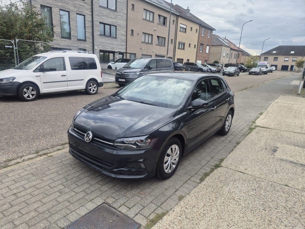 VW Polo 1.0 MPi - Airco - Régulateur vitesse/ Carplay + C.T., Argent ou Gris, Euro 6, Entreprise, 48 kW