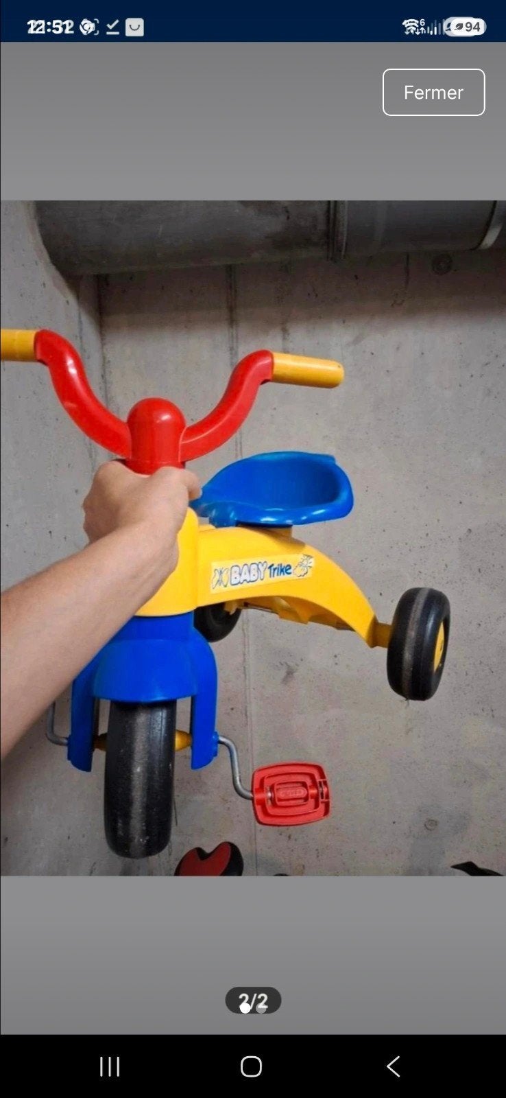 tricycle enfant, Vélos & Vélomoteurs, Enlèvement