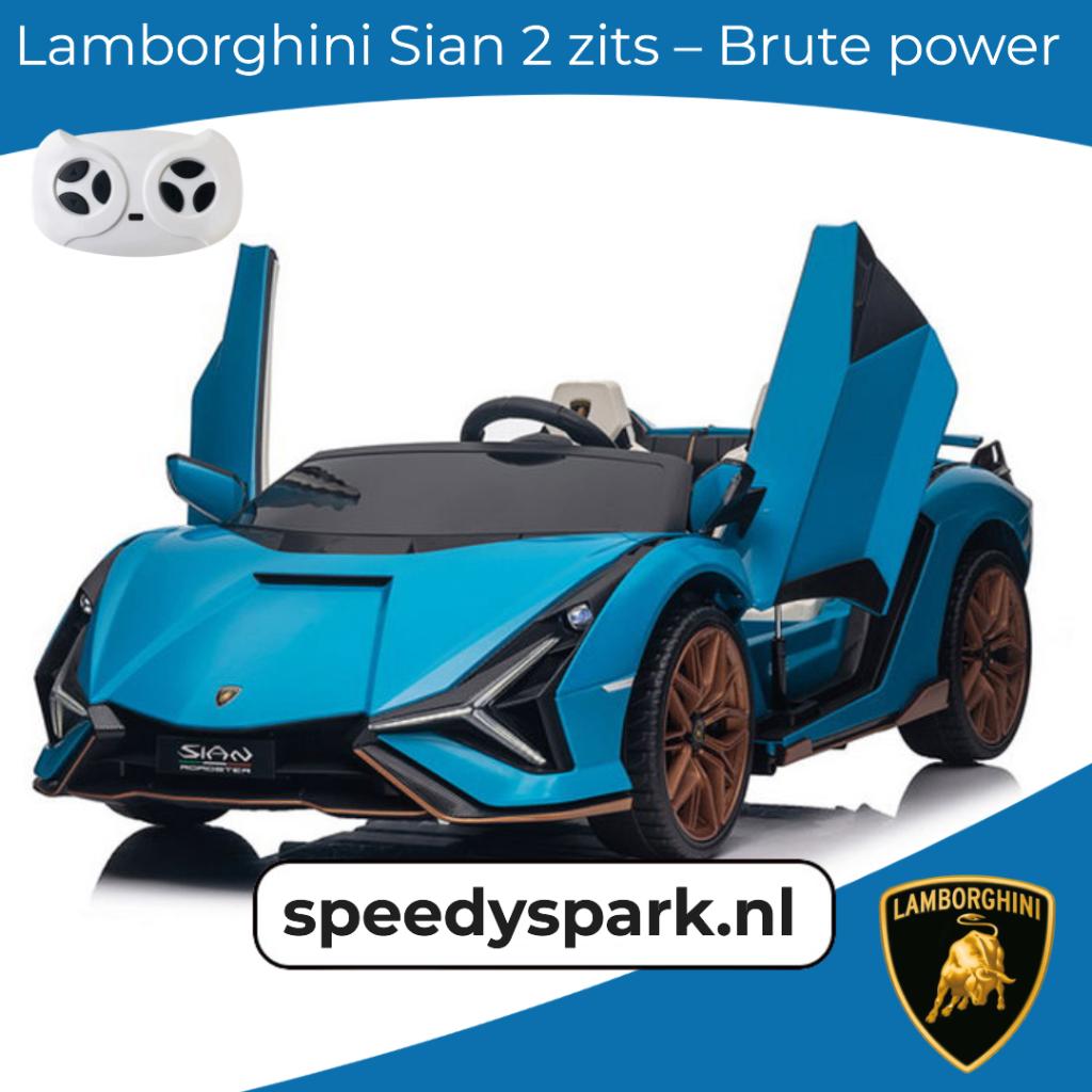 Voiture électrique Lamborghini Sian pour enfants -24V, Enlèvement ou Envoi, Neuf