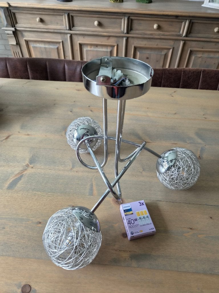 moderne plafondlamp, Huis en Inrichting, Ophalen, Zo goed als nieuw