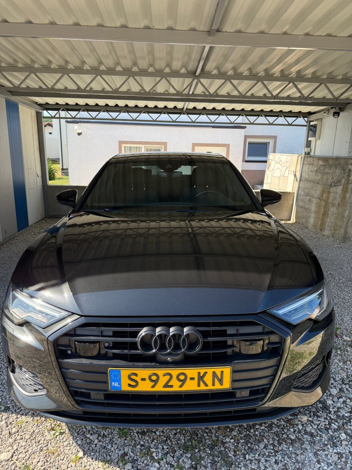 Audi A6 45 TFSI SPORT PRO LINE, Dealer onderhouden, Stof, Zwart, 4 cilinders