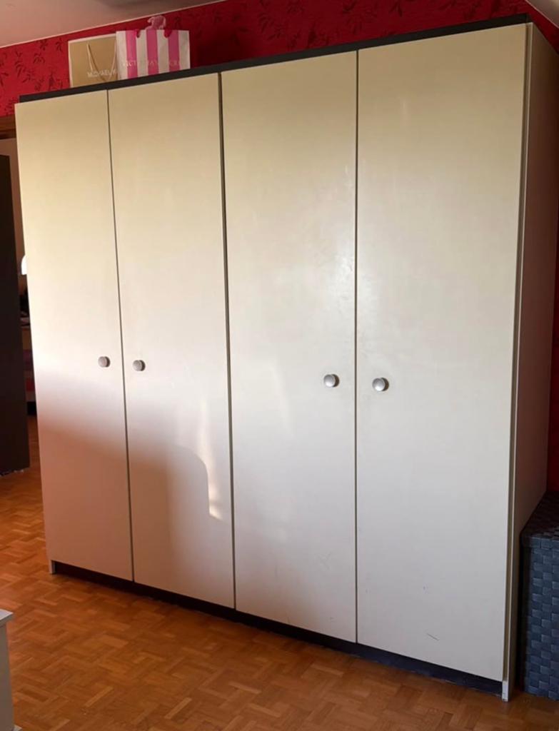 Armoire double, 150 à 200 cm, Enlèvement, Utilisé, 200 cm ou plus