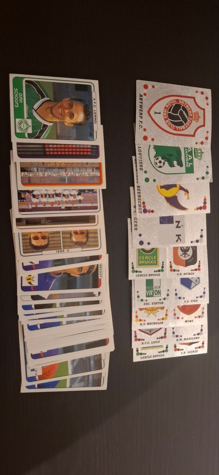 panini football 2002, Enlèvement ou Envoi