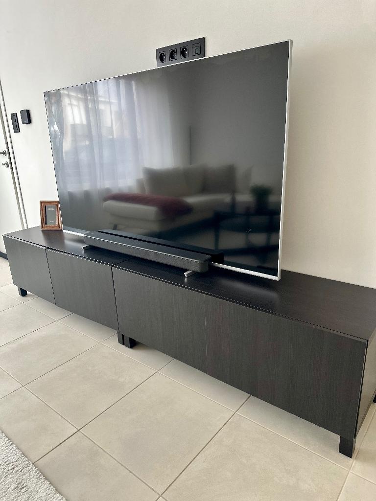 2x IKEA BESTÅ kast met deuren, Ophalen, Gebruikt, Overige materialen
