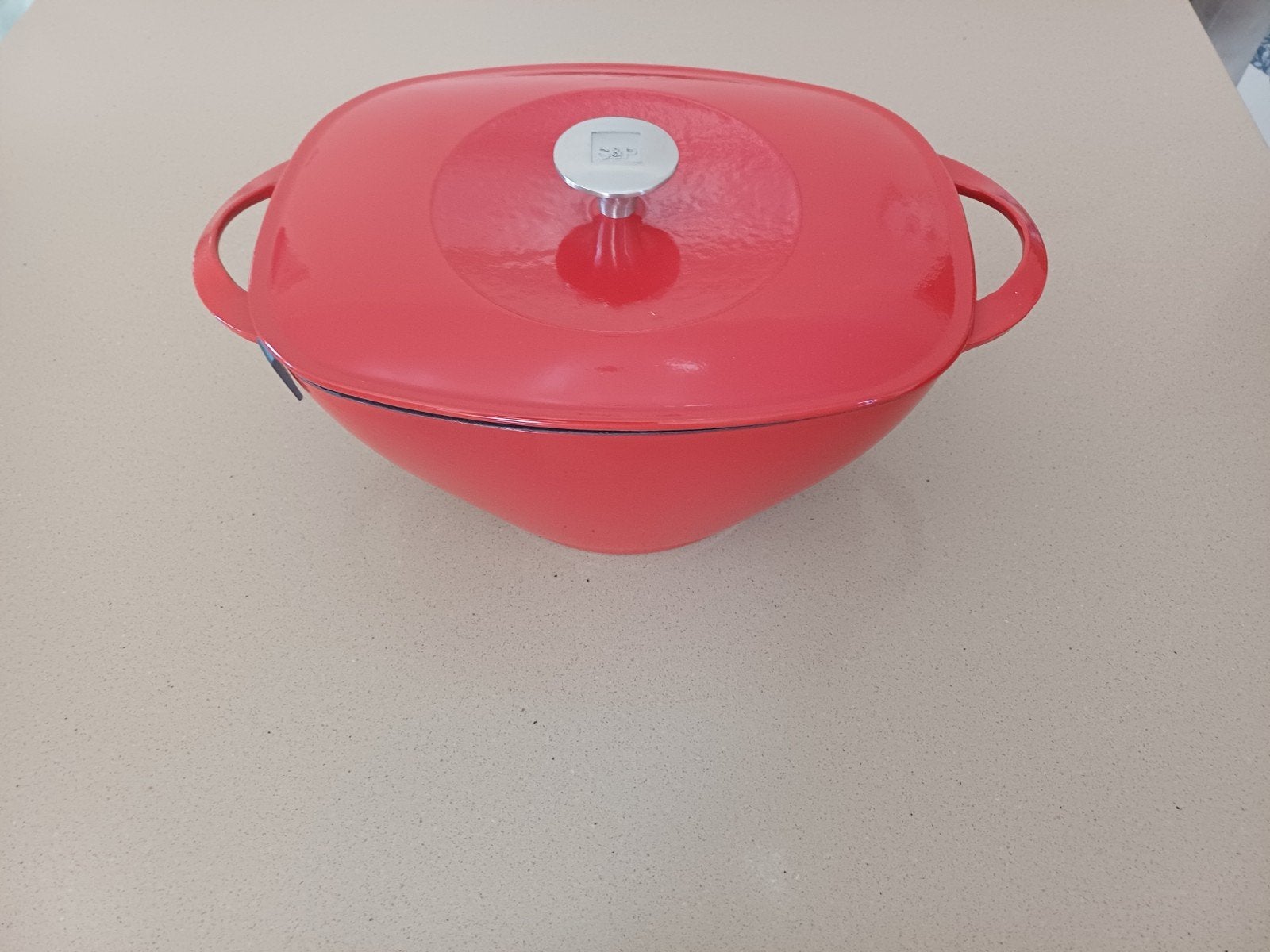 Gietijzeren kookpot S&P Peper Cuisenier 29x22/4.7L  niet geb, Maison & Meubles, Cuisine | Casseroles & Poêles, Enlèvement