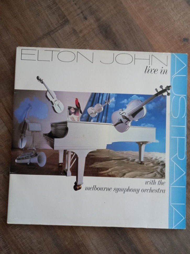 dubbel L.P  Elton John, Ophalen