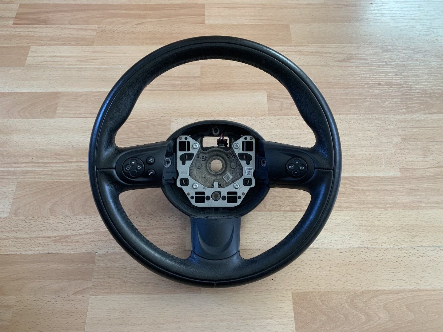 stuurwiel mini R56 + R60 countryman Leer 3 spaaks 2008-2014, Auto-onderdelen, Gebruikt, -, -, Ophalen of Verzenden