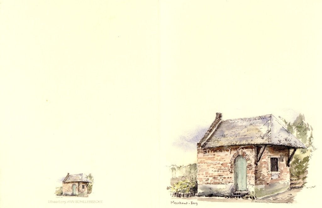 2 prentjes geboren te Meerhout, 1 prentje † te Meerhout, Verzamelen, Ophalen of Verzenden, Bidprentje