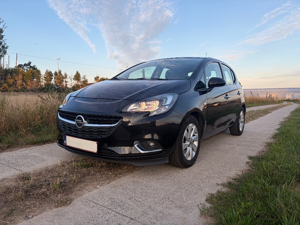 Opel Corsa 1.0 Turbo ecoFLEX Cosmo Start/Stop, Auto's, Opel, Voorwielaandrijving, Dealer onderhouden, Leder en Stof, Zwart