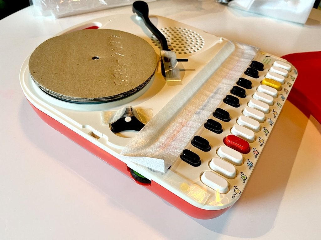 Vintage Panasonic SG-123 platenspeler / orgel NIEUW!, TV, Hi-fi & Vidéo, Tourne-disques, Enlèvement ou Envoi, Neuf, Tourne-disque