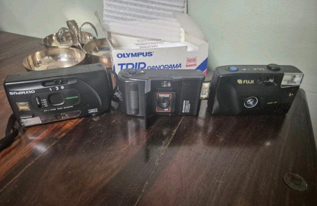 4 caméras analogiques, TV, Hi-fi & Vidéo, Enlèvement ou Envoi, Fuji