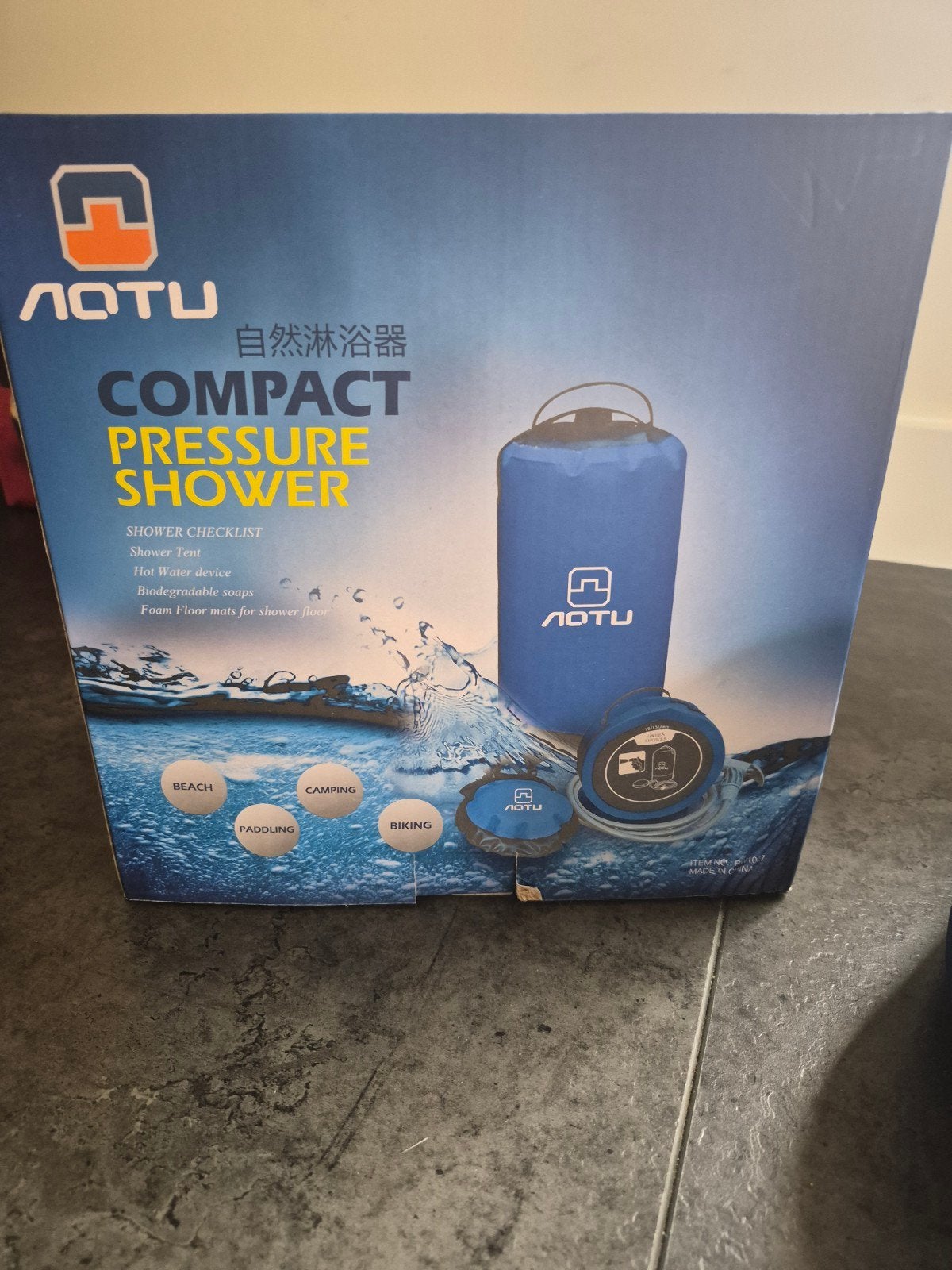 douche à pression compacte, Enlèvement, Neuf