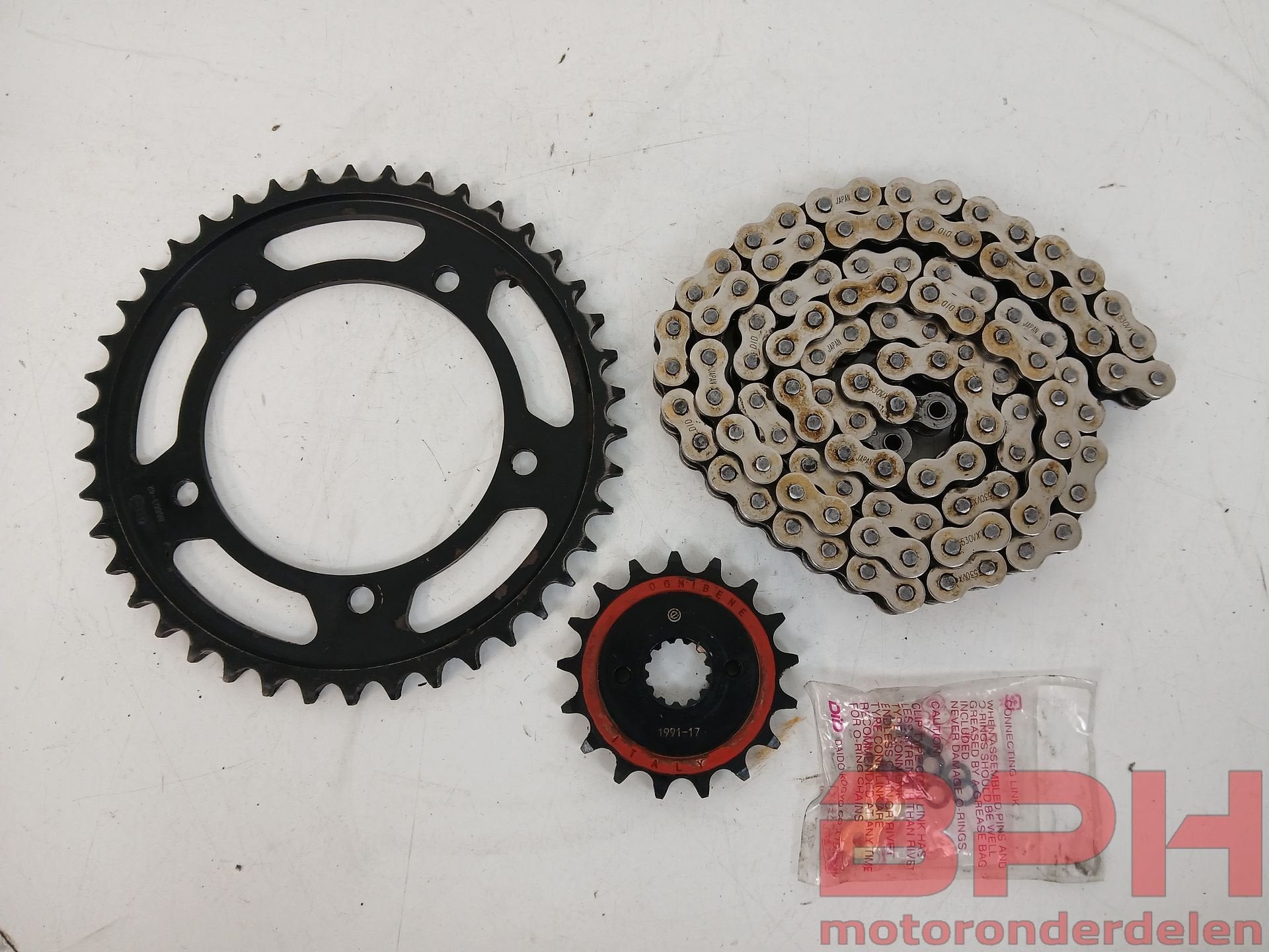 Kettingset Suzuki GSX-R 1000 K1 K2 K3 K4 K5 K6 2001 t/m 2006, Motos, -, Utilisé, -, -