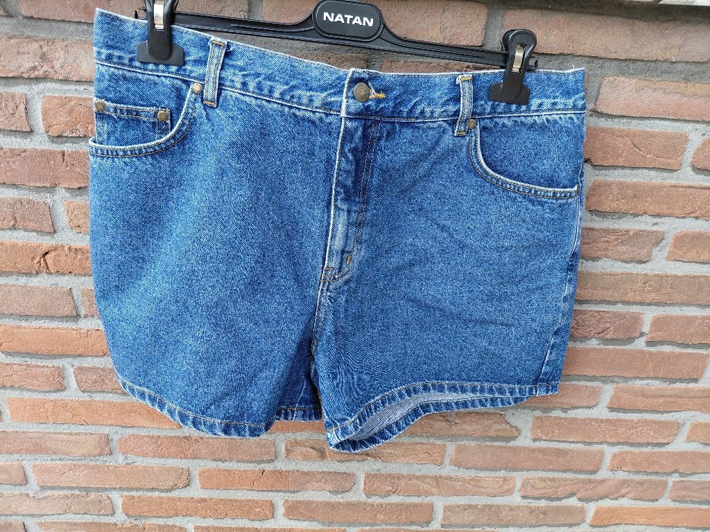 Heren jeansshort van het merk JohnF Gee, maat 50., Kleding | Heren, Spijkerbroeken en Jeans, W36 - W38 (confectie 52/54), Blauw