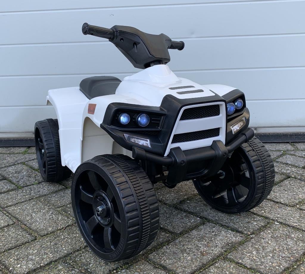 Mini Quad Kinder Quad MINI CROSS II WHITE, 6V NIEUW, Enlèvement ou Envoi, Neuf